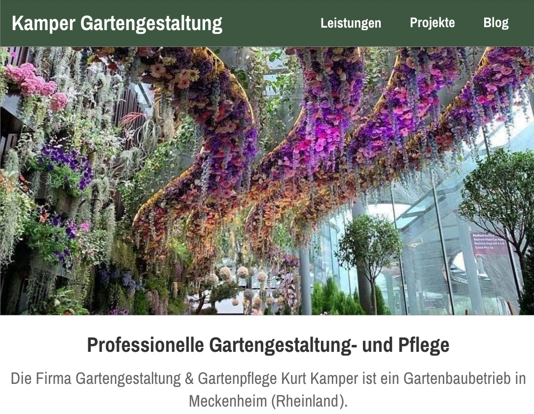Kamper Gartengestaltung